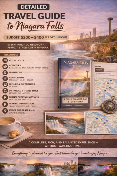 Detailed Travel Guide To Niagara Falls (Canada)