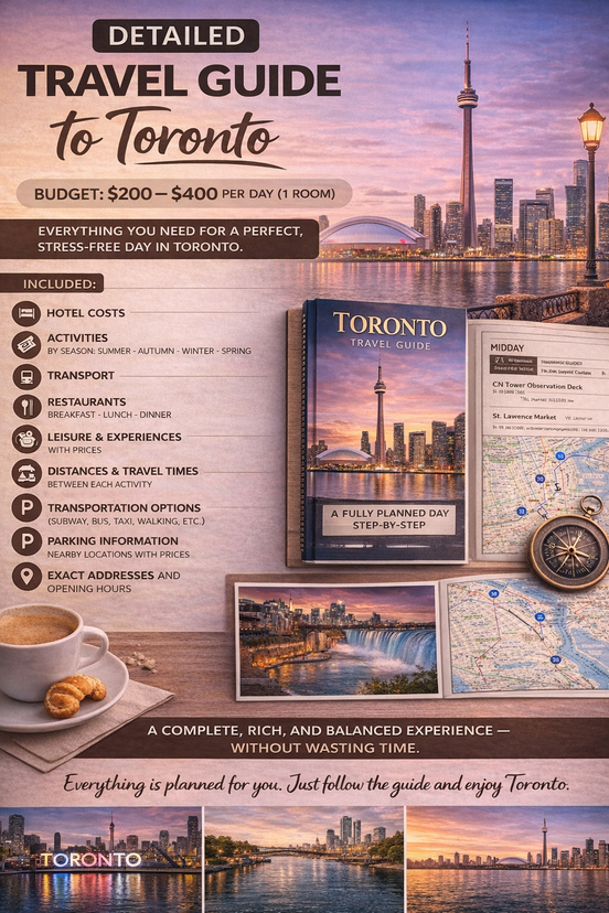 Detailed Travel Guide To Toronto