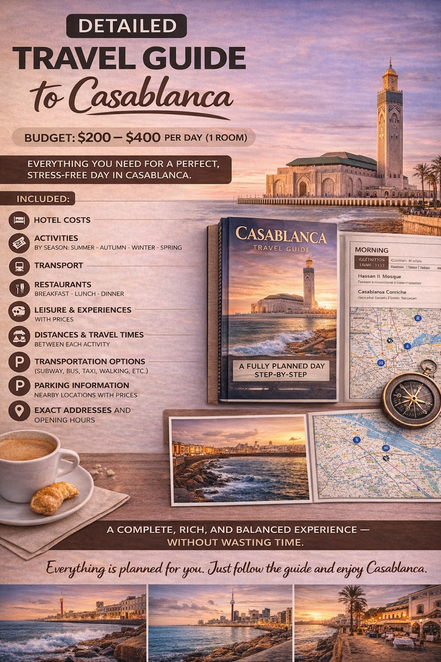 Detailed Travel Guide To Casablanca