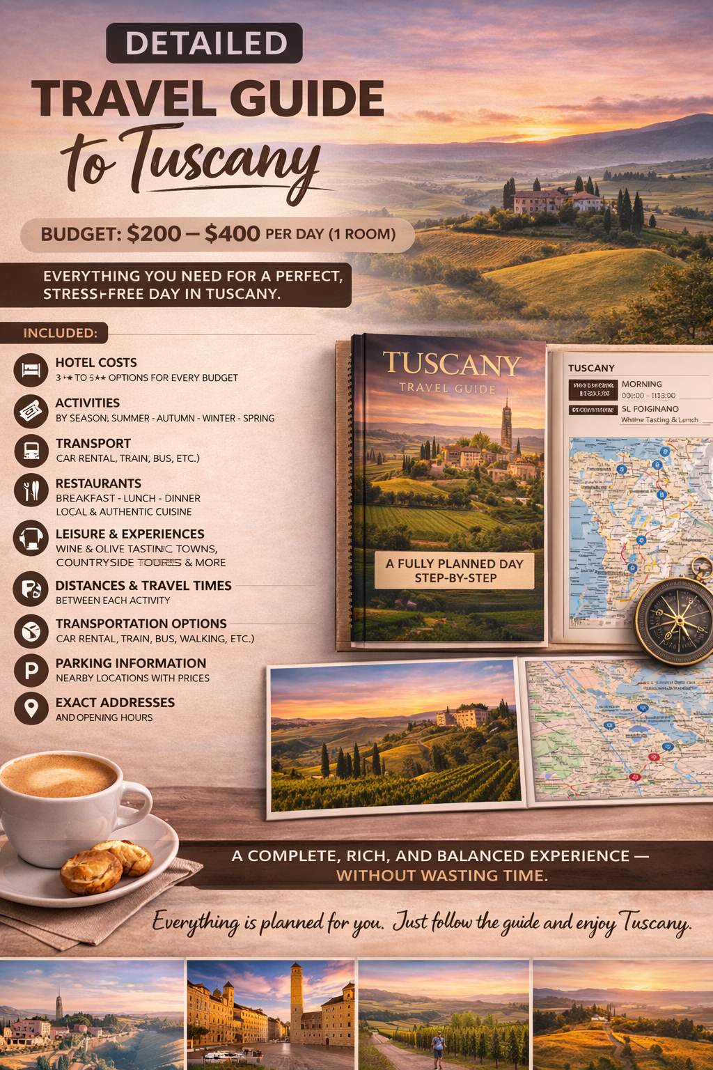 Detailed Travel Guide To Tuscany