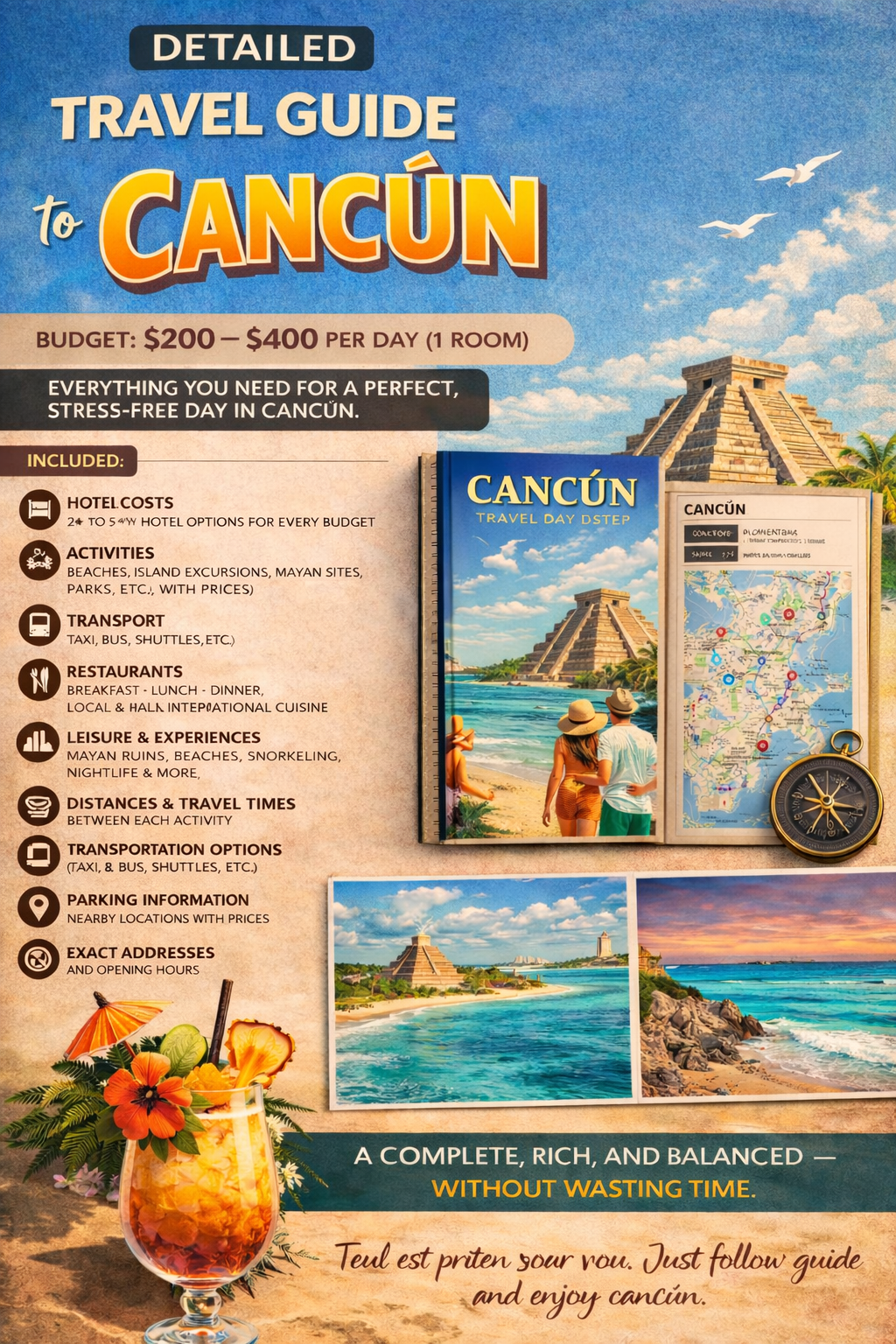 Detailed Travel Guide To Cancun