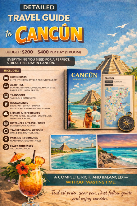 Detailed Travel Guide To Cancun