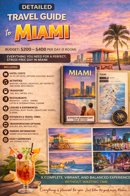 Detailed Travel Guide To Miami
