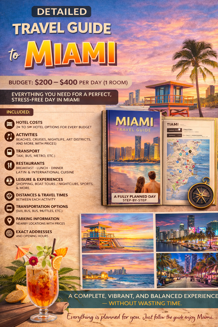 Detailed Travel Guide To Miami