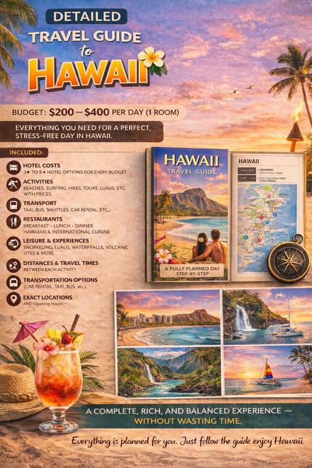 Detailed Travel Guide To Hawaii