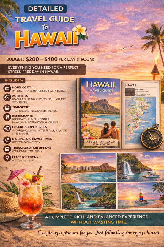 Detailed Travel Guide To Hawaii
