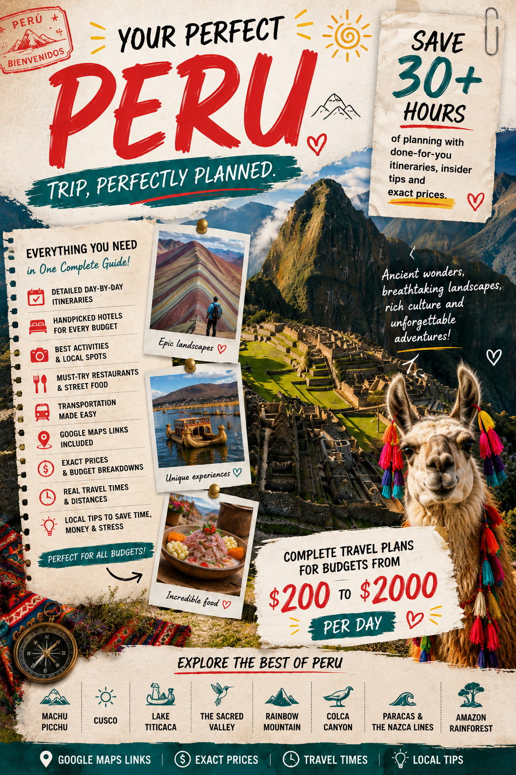 Detailed Travel Guide To Peru