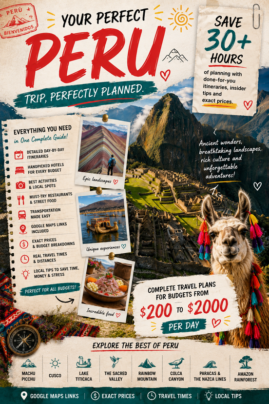 Detailed Travel Guide To Peru