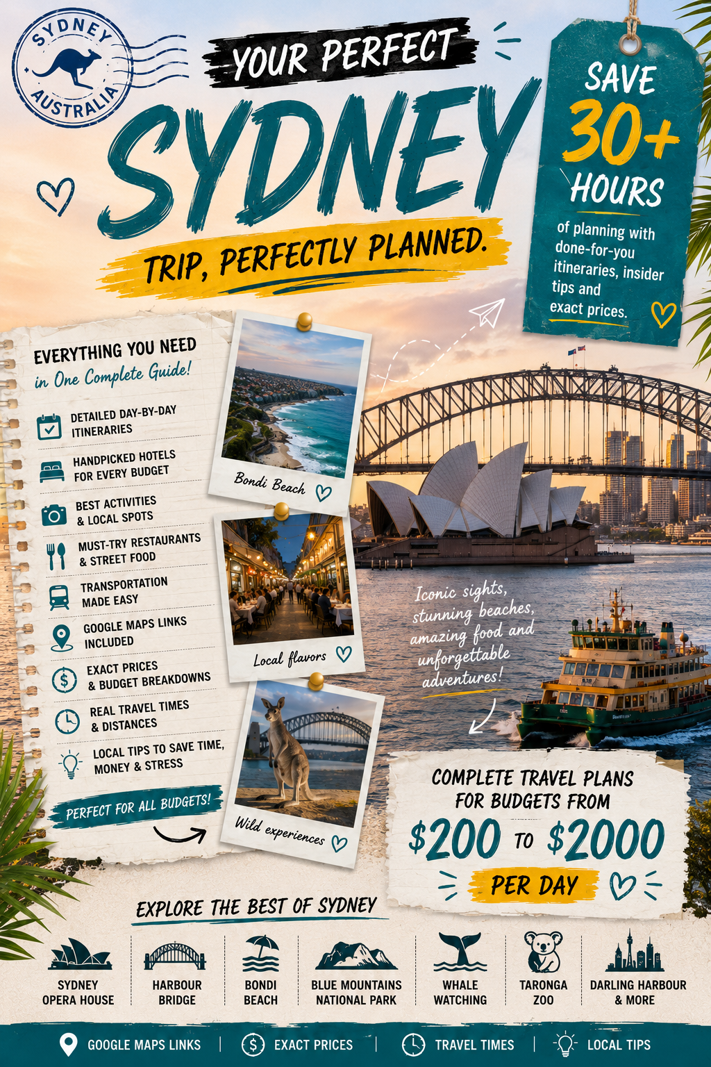 Detailed Travel Guide To Sydney