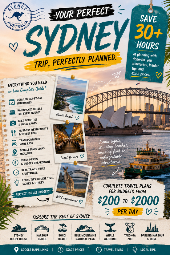 Detailed Travel Guide To Sydney
