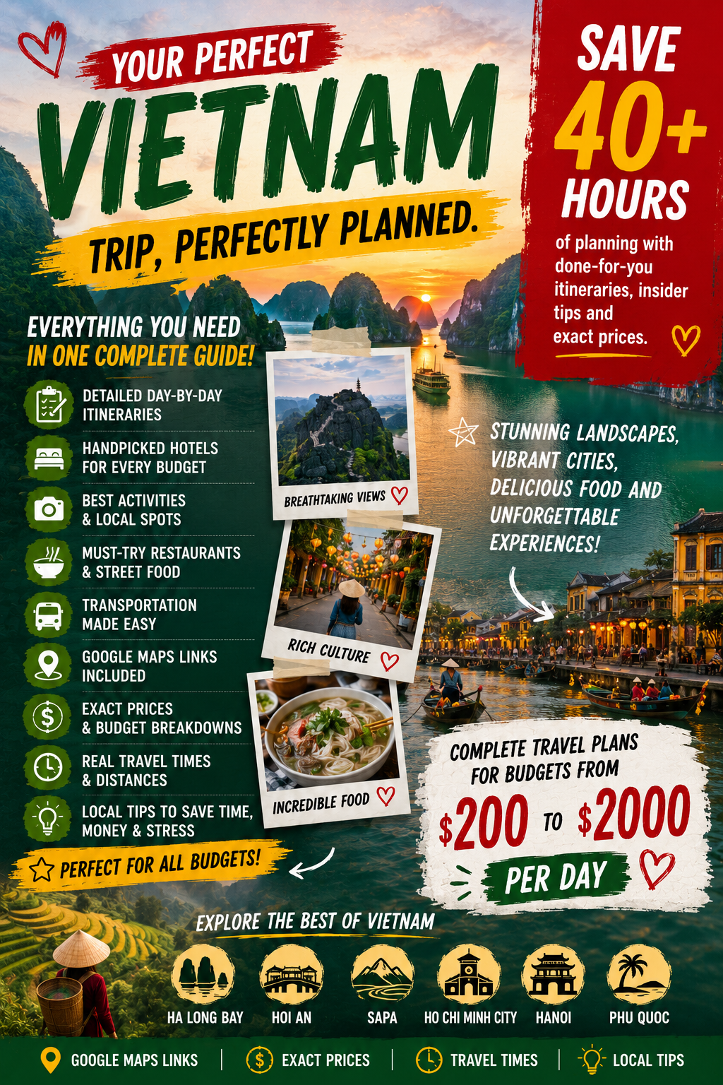 Detailed Travel Guide To Vietnam