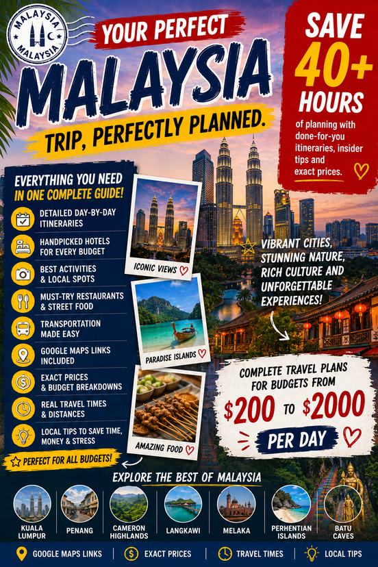 Detailed Travel Guide To Malaysia