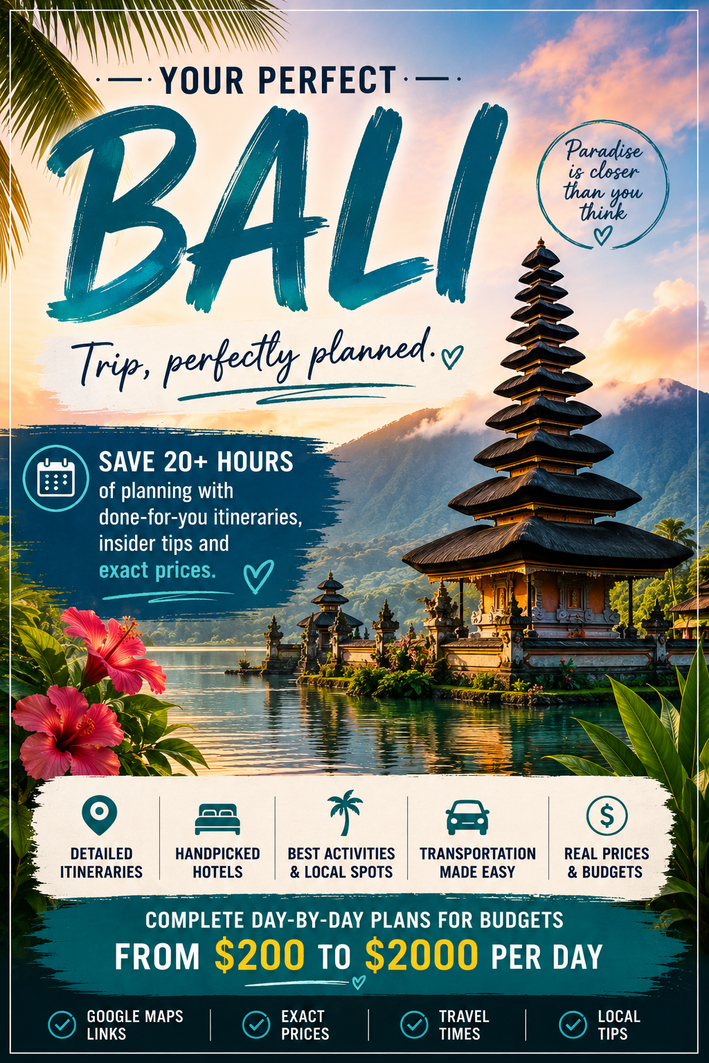 Detailed Travel Guide To Bali