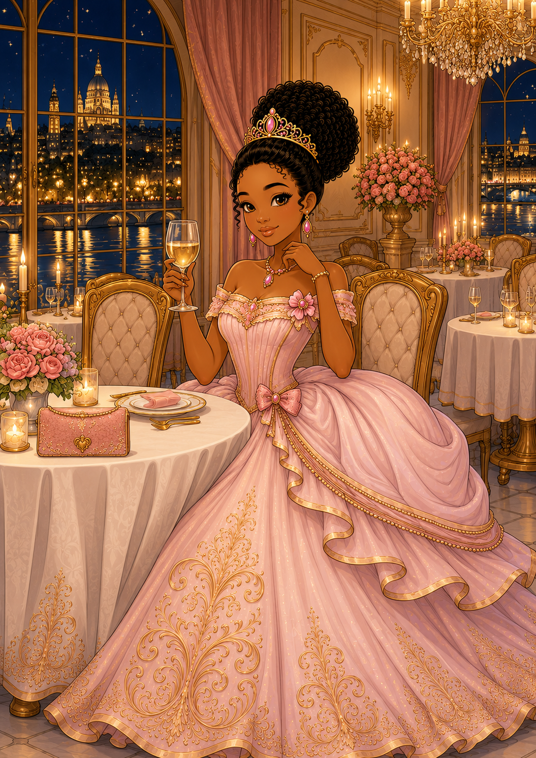 Coloring pages for black girls 3 to 10 years old