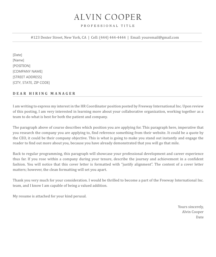 ATS-Friendly Resume v1