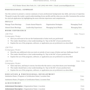 ATS-Friendly Resume v1