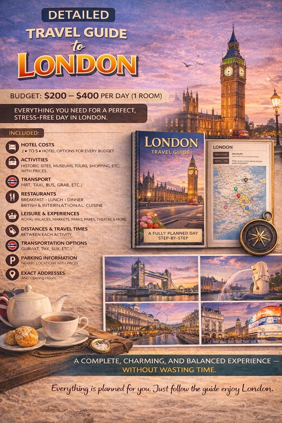 Detailed Travel Guide To London