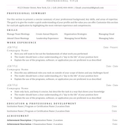 ATS-Friendly Resume v1