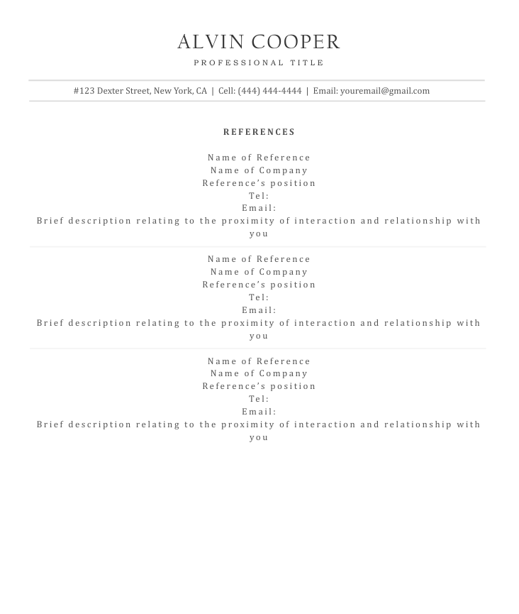 ATS-Friendly Resume v1