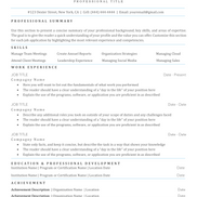 ATS-Friendly Resume v1